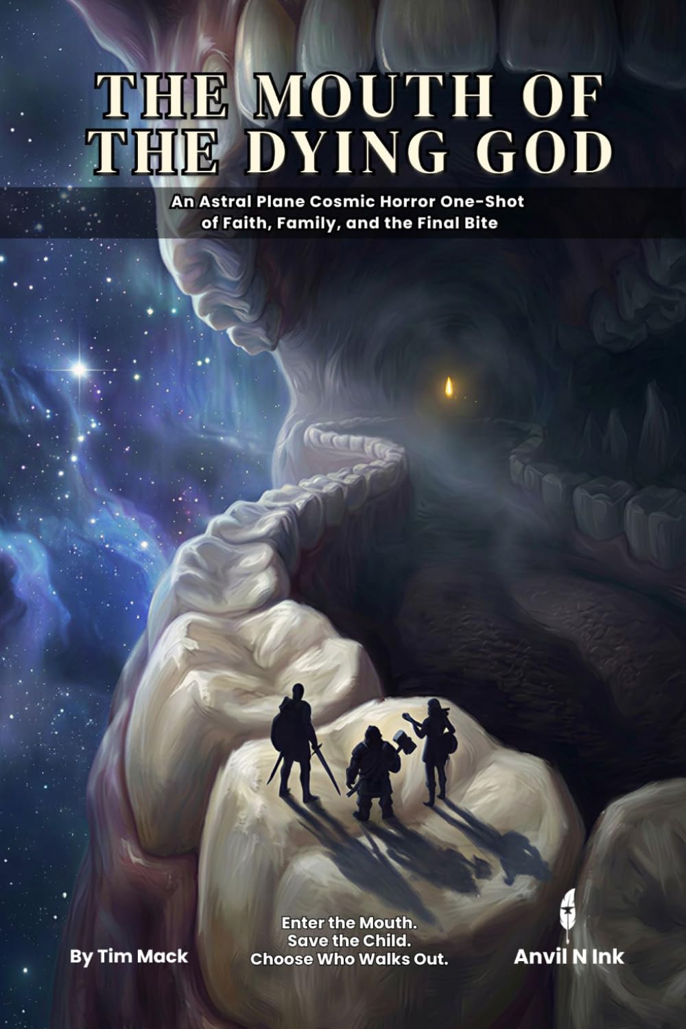 The Mouth of the Dying God | A Cosmic Horror on The Astral Sea: D&D 5E One-Shot Adventure for 2–3 Players (The Ready Adventure Series)