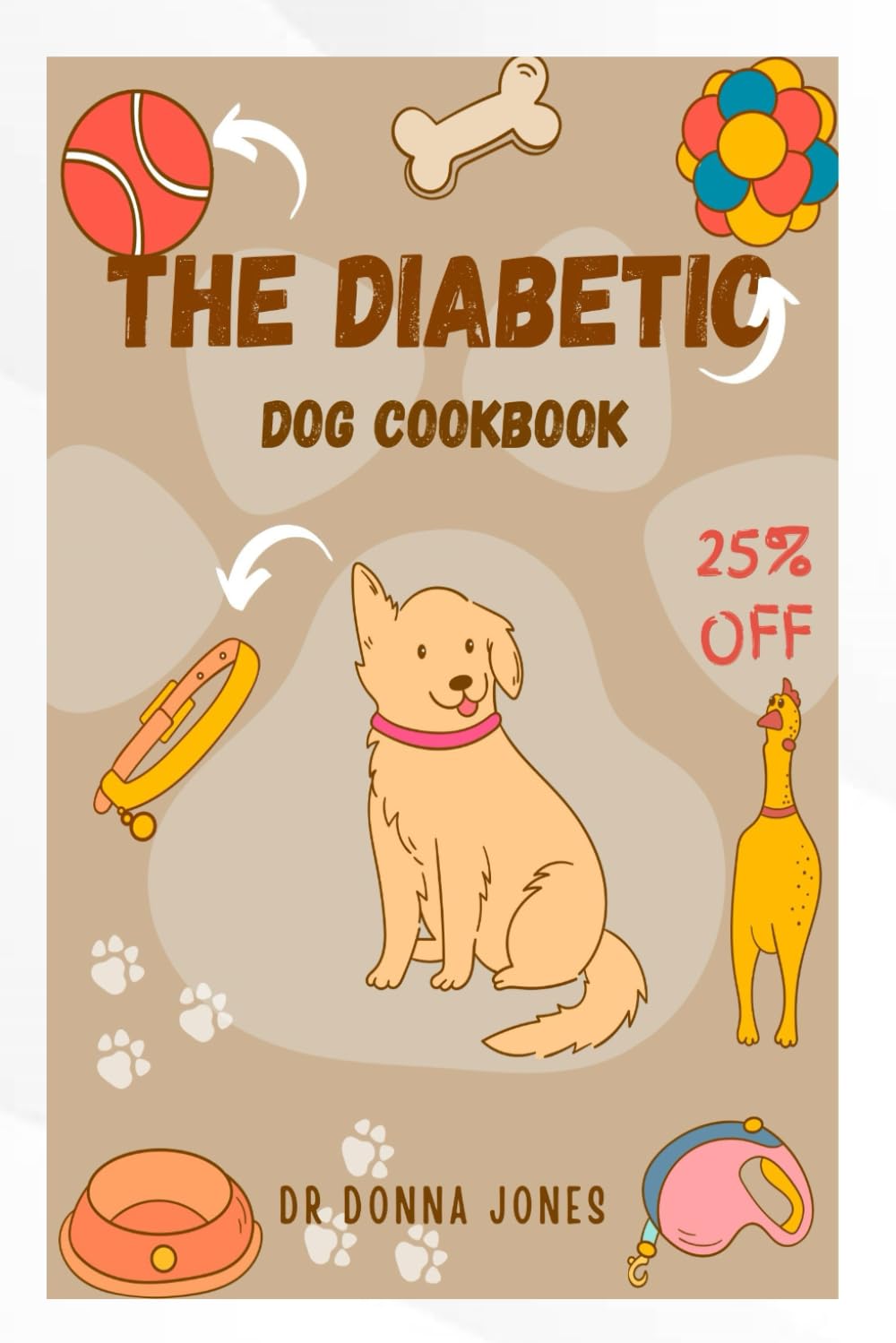 THE DIABETIC DOG COOKBOOK: Care, Tips, and Recipes for a Healthy Life      Paperback – Large Print, November 19, 2024