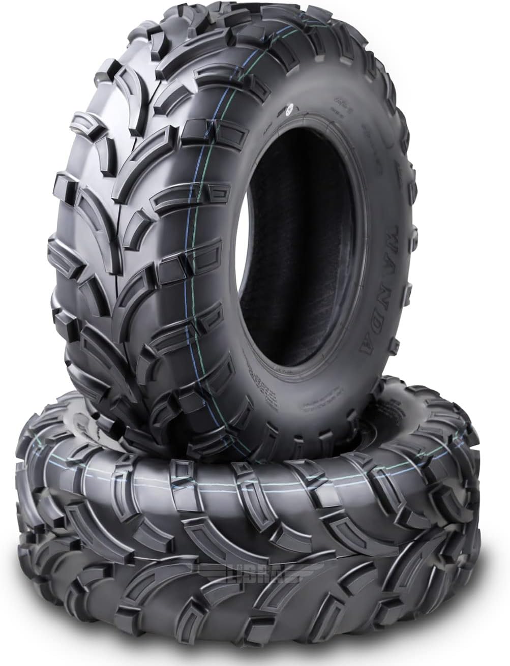 - WANDA 2 New ATV Tires 25x11-12 25x11x12 /6PR P373A High Load - 10210