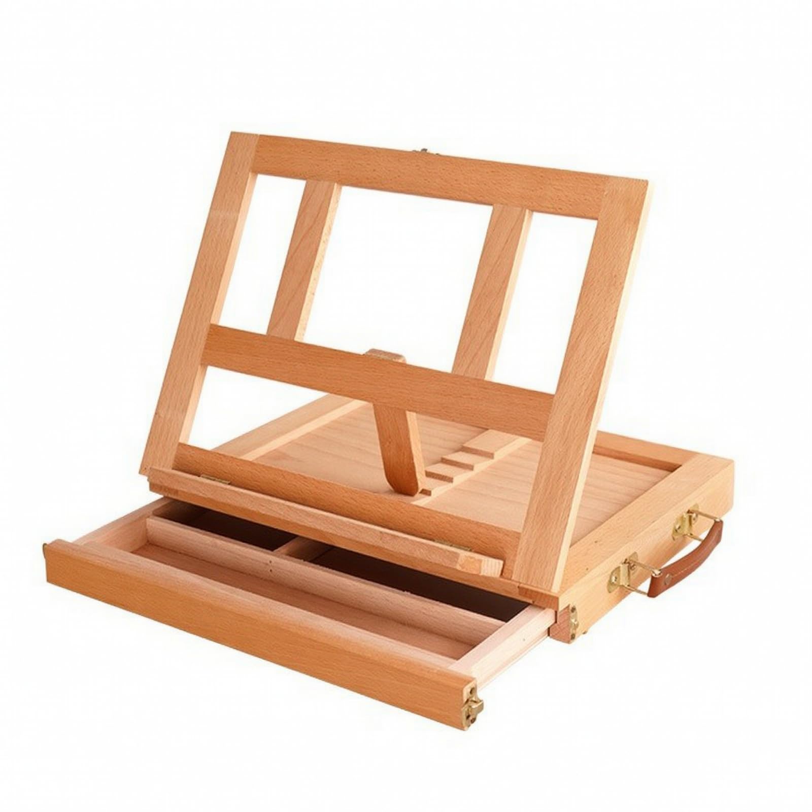 Qianly Boîte Table Portable | Table Boîte Rangement, Réglable, pr Bureau, Style B