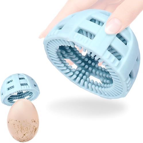Egg Brush Cleaner, Silicone Egg Brush for Fresh Egg, Egg Clean Brush Tool, Easy to Clean