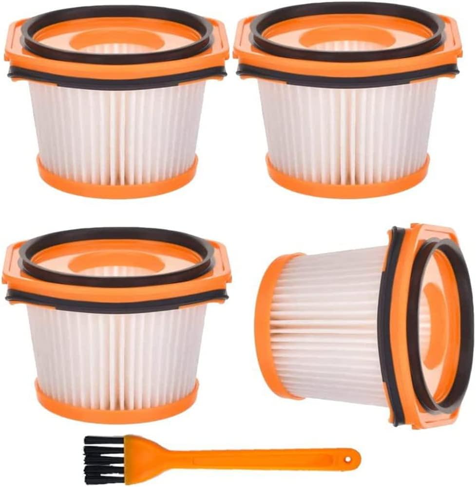 4 Pack Replacement Fabric Vacuum Filter for Shark Wandvac