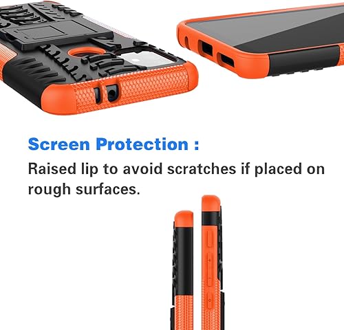 Miniatura 7 de Funda de teléfono para Moto G30G20G1010 Power 2021 con protector de pantalla de vidrio templado y accesorios de celda híbrida duros y resistentes