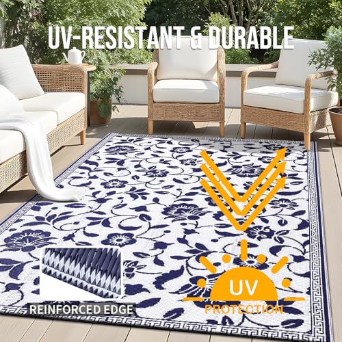 Save 33% on OLANLY Waterproof Outdoor Rug 5x8 ft - Image 4