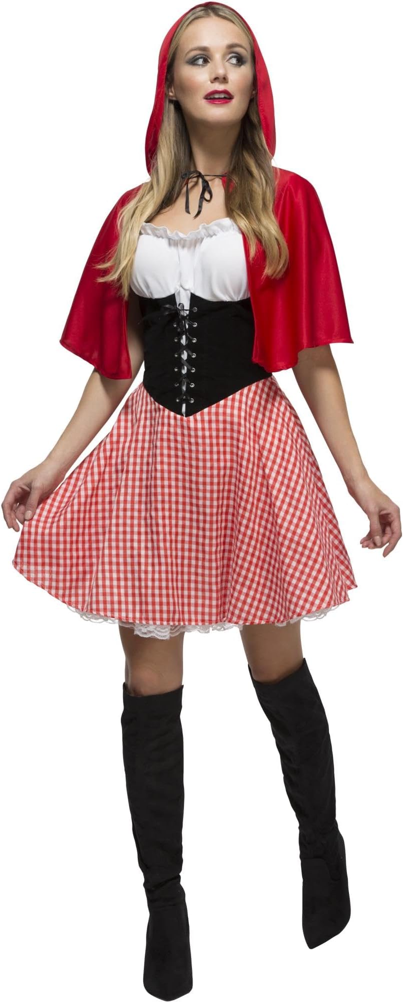 Smiffys womens Fever Red Riding Hood Costume