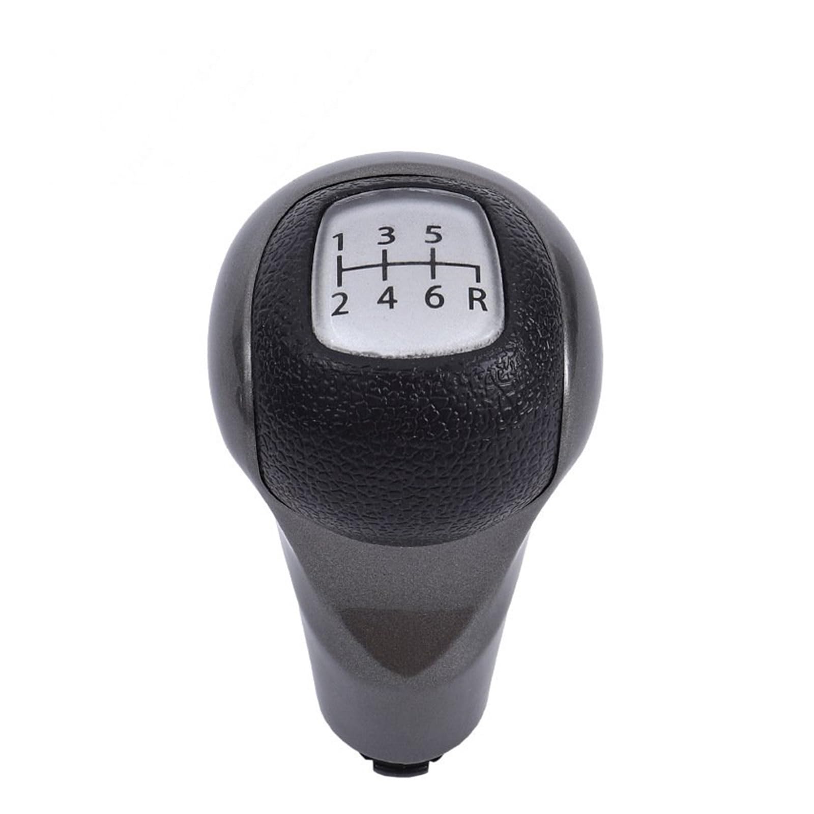 AMYALIN Car Gear Shift Knob for Honda for Civic for DX for EX for LX 2006-2011 Manual Transmission Shift Knob Head Rod Vehicle Replacement Parts(Silver,for 6 Speed)