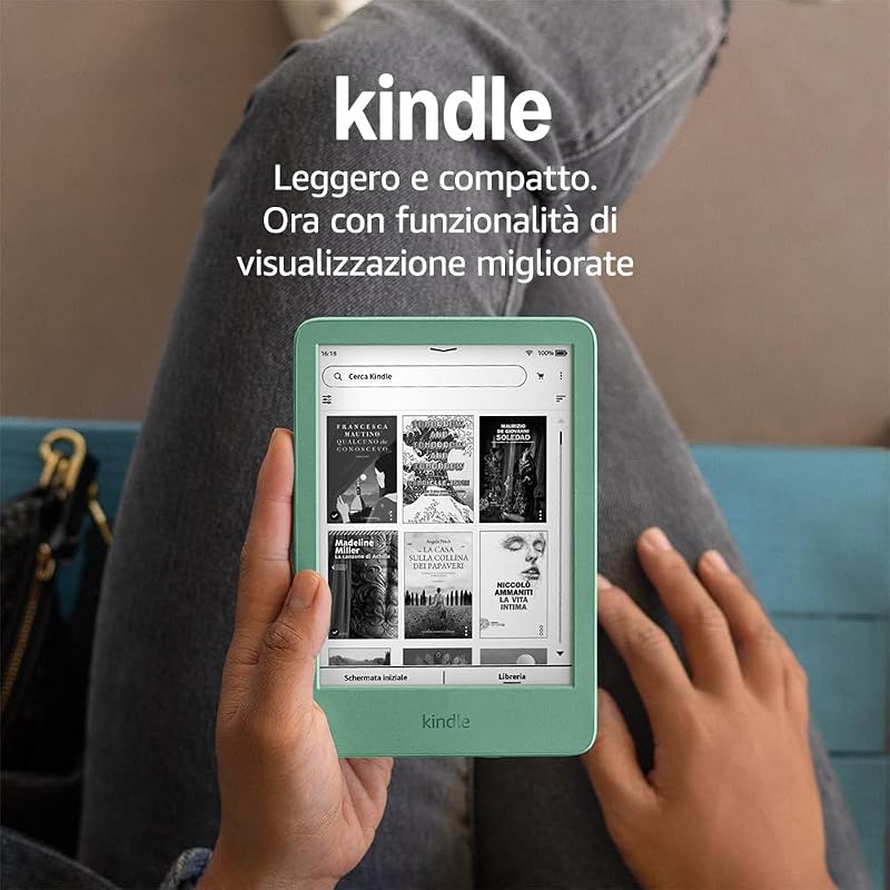 Amazon Kindle 16 GB — la lettura più leggera che c’è