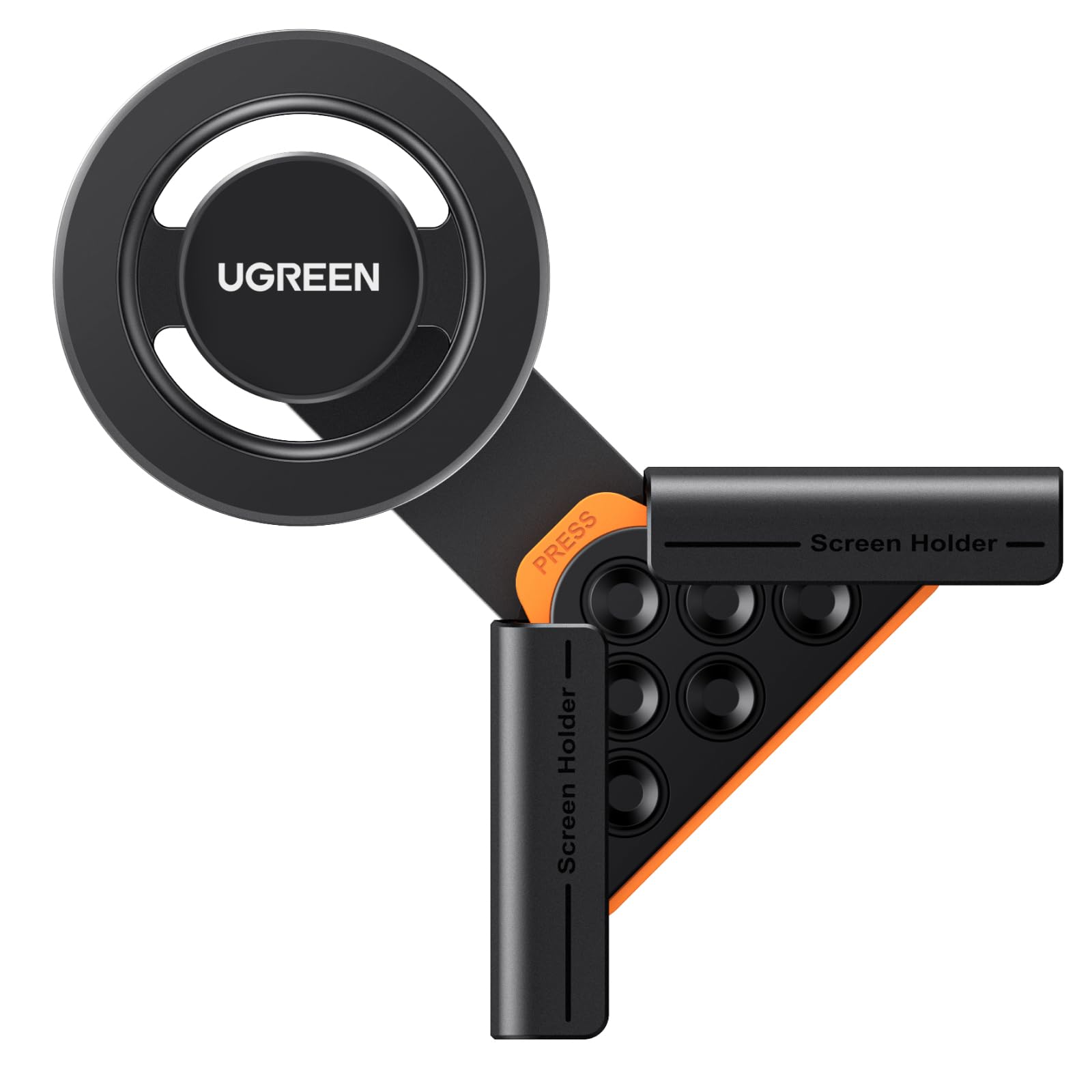 UGREEN Soporte Móvil Coche Magsafe Tesla, Suporte Telemovel Carro Magnético de Pantalla Adsorción de Gel de sílice para Accesorios Tesla Model 3 Model Y, para iPhone 16 15 14 13 y Funda Magsafe