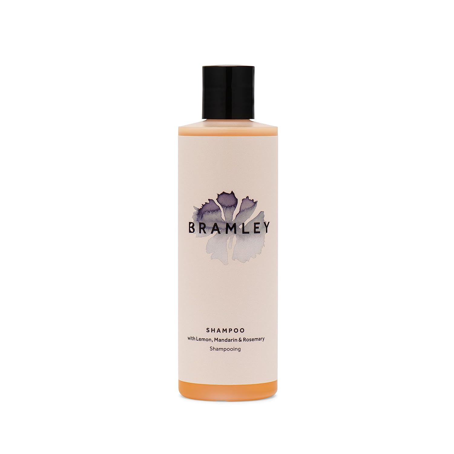 BRAMLEY Shampoo, 250ml | Lemon, Mandarin and Rosemary Essential Oils | Natural Hair Wash | Suphate Free | Cleanses & Softens | Vegan & Cruelty Free