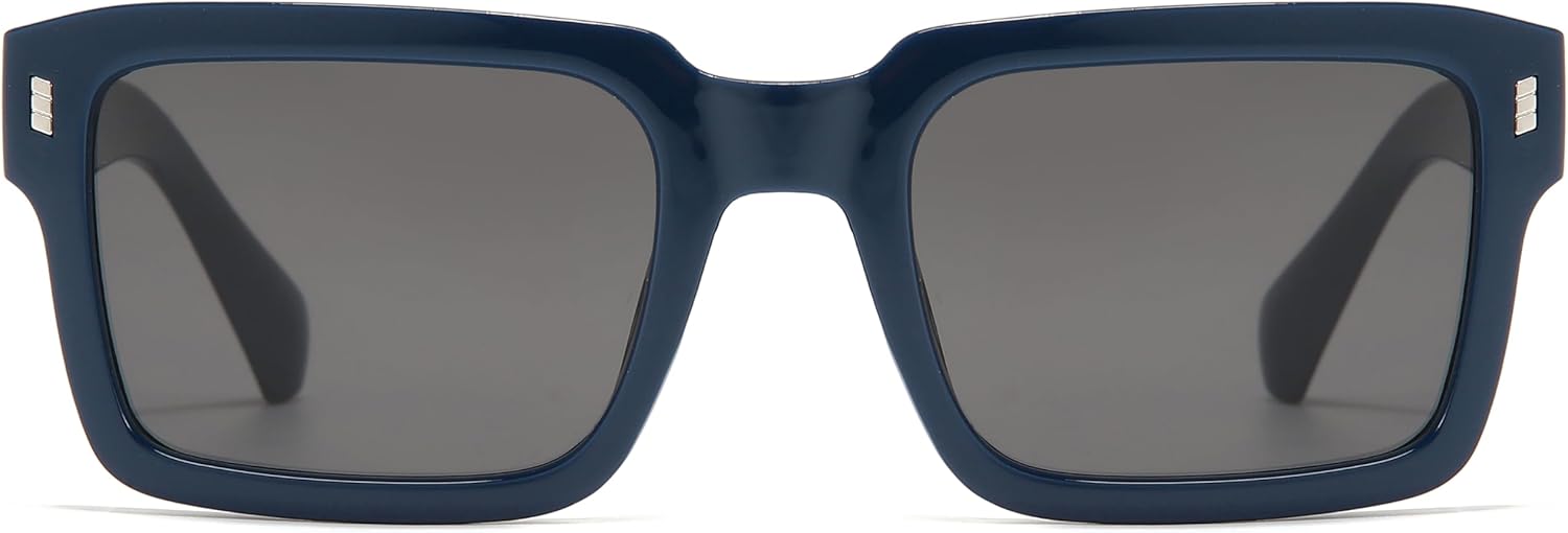 Kursan Retro Square Frame Sunglasses for Men Women Trendy Sun Glasses UV400 Protection - Image 2