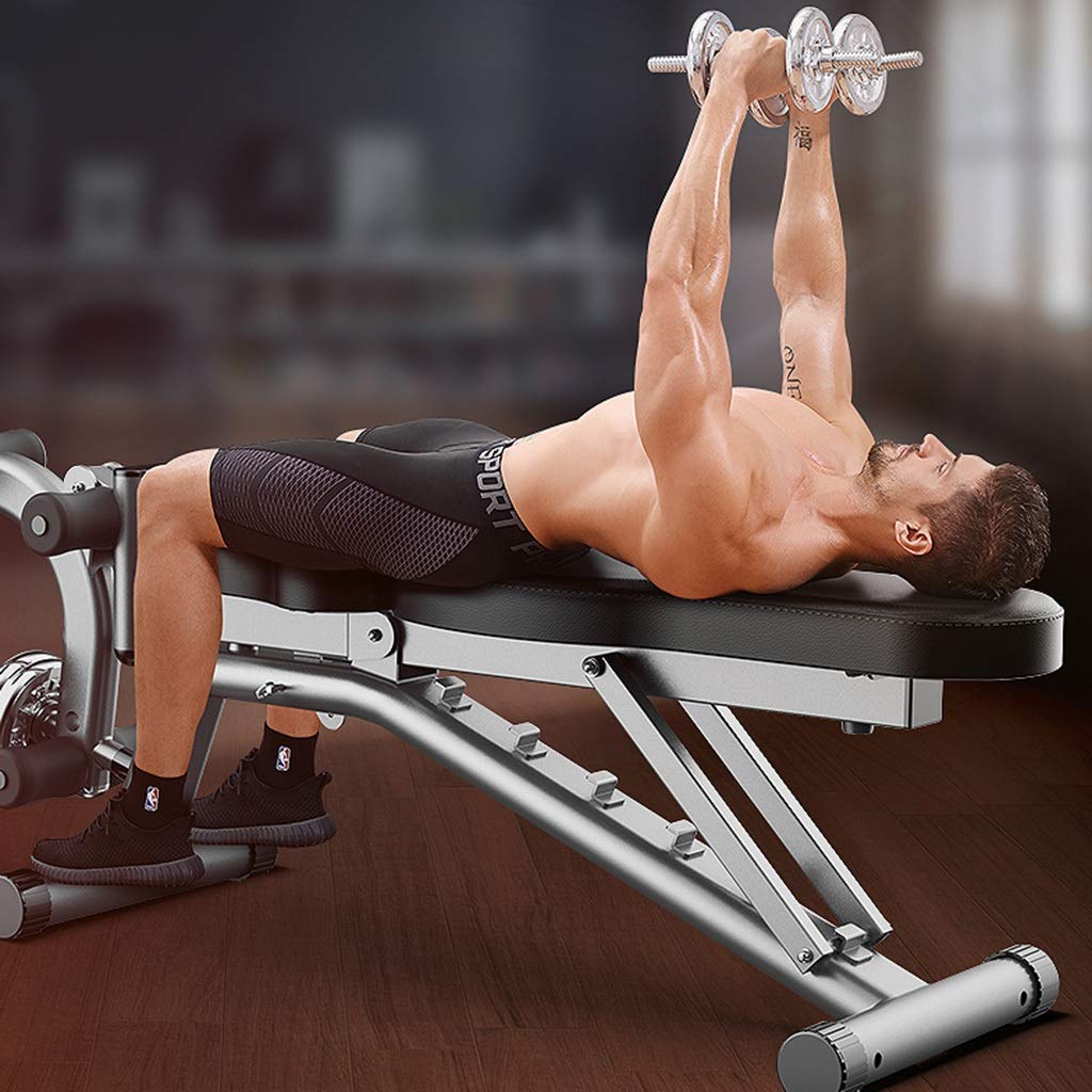 Ławka do hantli Regulowana ławka do ćwiczeń Strona główna Wielofunkcyjna składana ławka do ćwiczeń Ławka do siedzenia Regulowany sprzęt fitness Deska do ćwiczeń na wznak Krzesło fitness Naciśnij hantl
