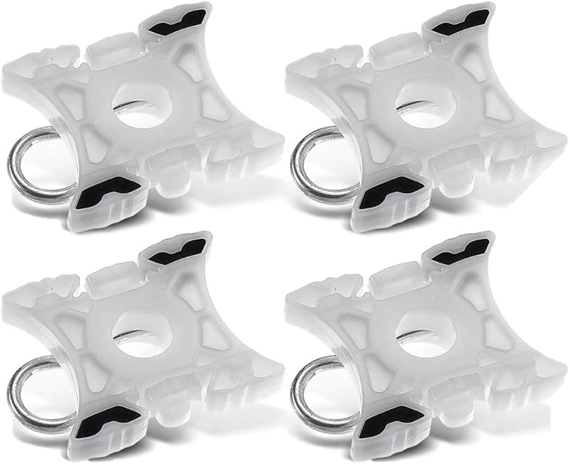 Kit de Clips Deslizantes do Regulador de Janela YHTAUTO para BMW – Conjunto com 4 unidades
