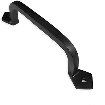 Iron Valley - 9 Square Door Pull Handle - Solid Cast Iron