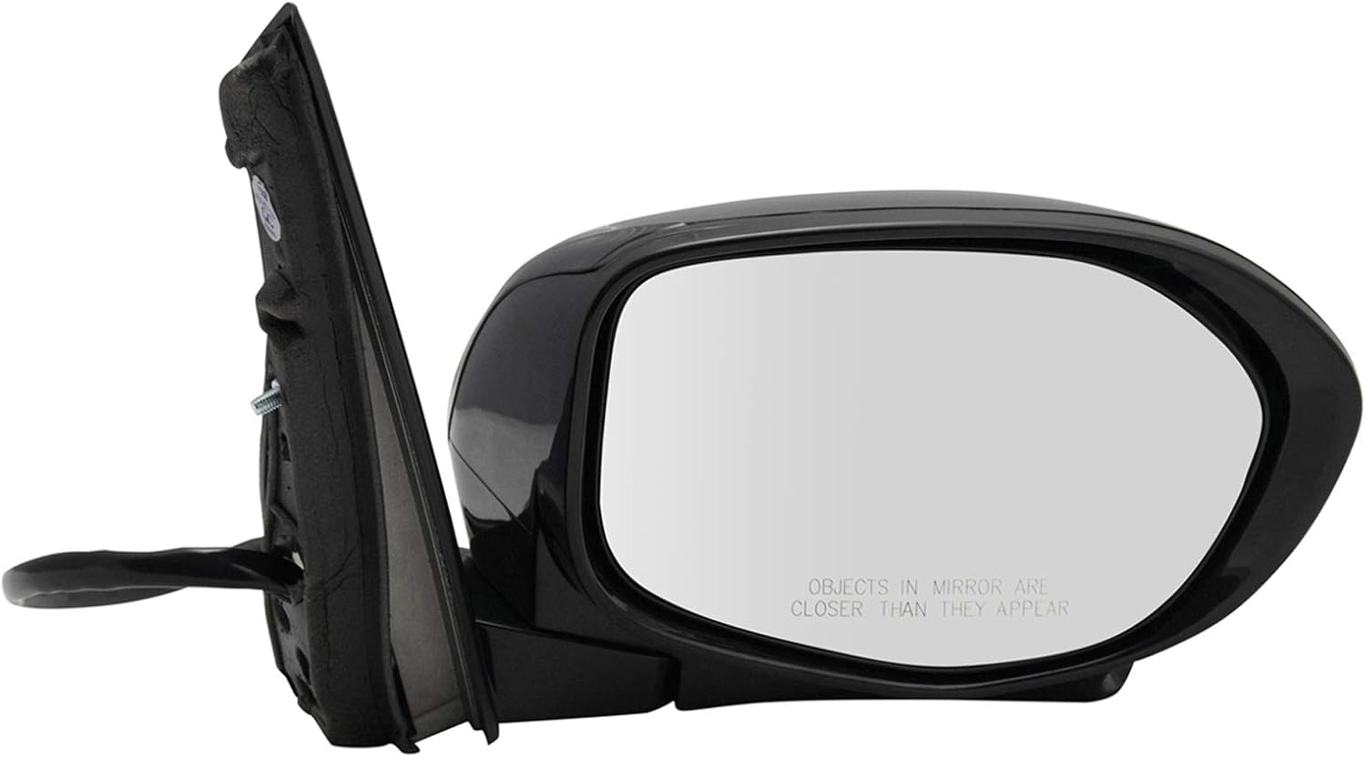 TRQ Passenger Side Mirror Assembly – power heated
