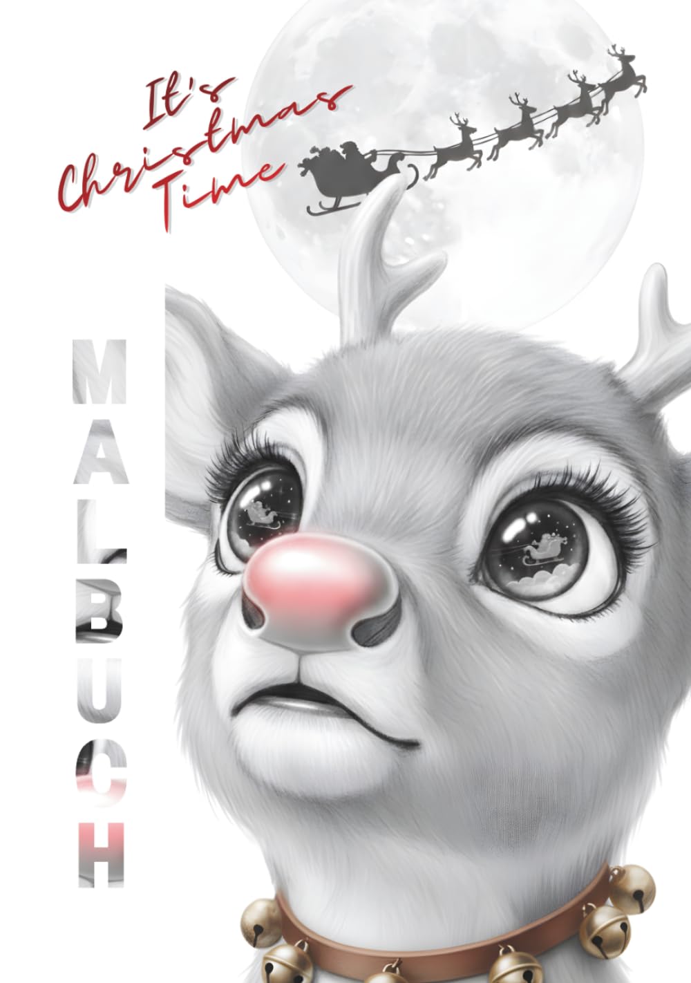 It´s Christmas Time - Malbuch (inkl. Mini-Flipbook): Ein zauberhaftes Weihnachts-Malbuch für Teens & Erwachsene – mit integriertem Daumenkino und ... Motiven voller Magie, Humor und Herz