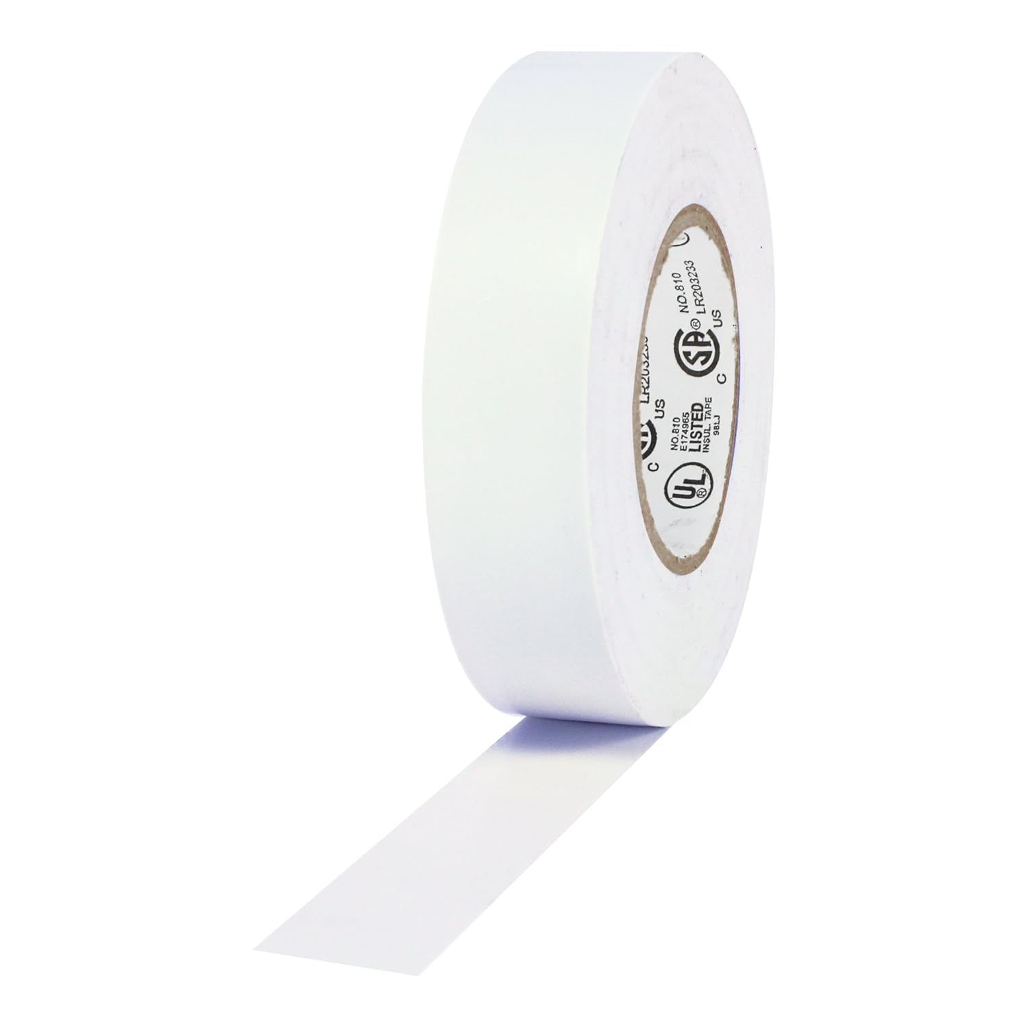 ProTapes Pro Plus Vinyl General Purpose Electrical Tape, 600V Dielectric Strength, 66' Length x 3/4" Width, Purple (Pack of 100)