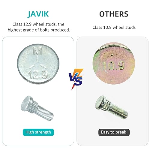 Miniatura 4 de JAVIK Pernos de rueda trasera para Polaris Sportsman Ranger Outlaw Magnum Trail Blazer Trail Boss Predator Scrambler Xpedition Xplorer Xpress ATP