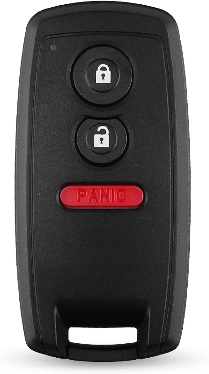 LadyCent 2/3 Buttons Car Remote Key Shell Fob Uncut Blade, for Suzuki SX4 XL7 Grand Vitara 2006-2012 for Swift 2011-2013,3 Buttons