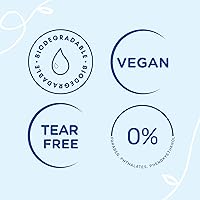 Vista 4 de Mustela Baby - Champú suave con aguacate natural, cuidado del cabello para niños de todas las edades y tipos de cabello, fórmula biodegradable y sin