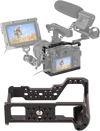 Miniatura 6 de Jaula de cámara para , mecanizado CNC Fotografía vertical SLREstabilizador de cámara sin espejo