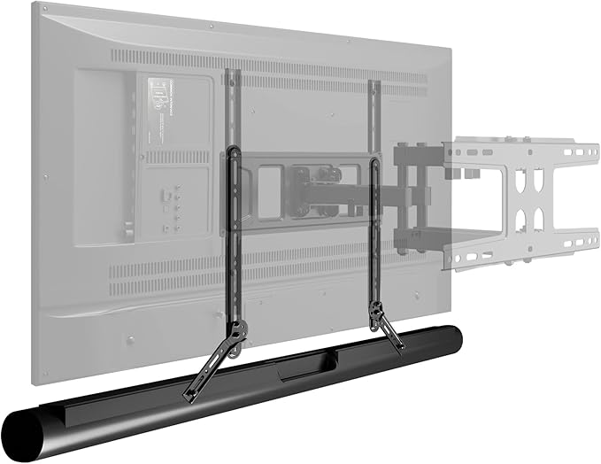VonHaus Sound Bar Bracket, Adjustable Universal Sound Bar Mount for