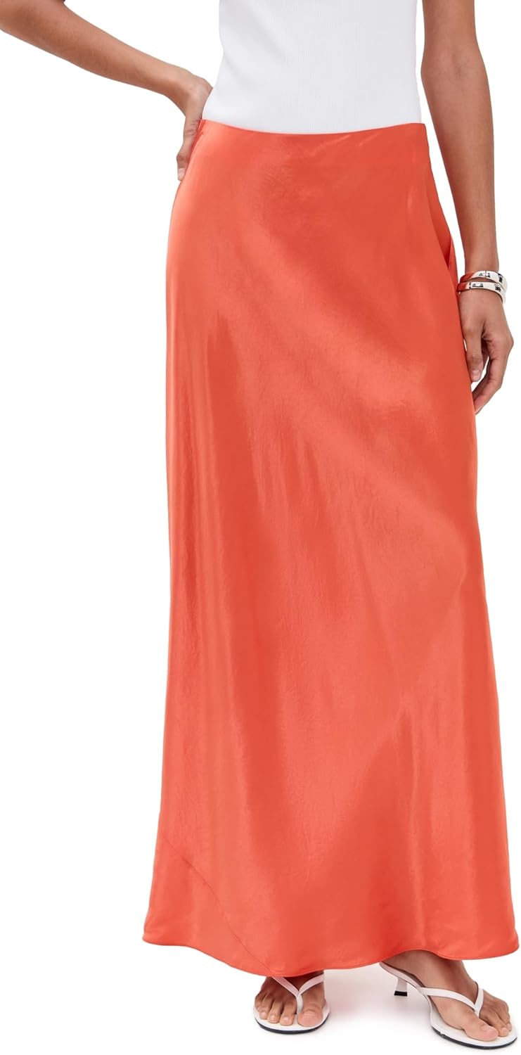 Vince Women's Satin Maxi Skirt