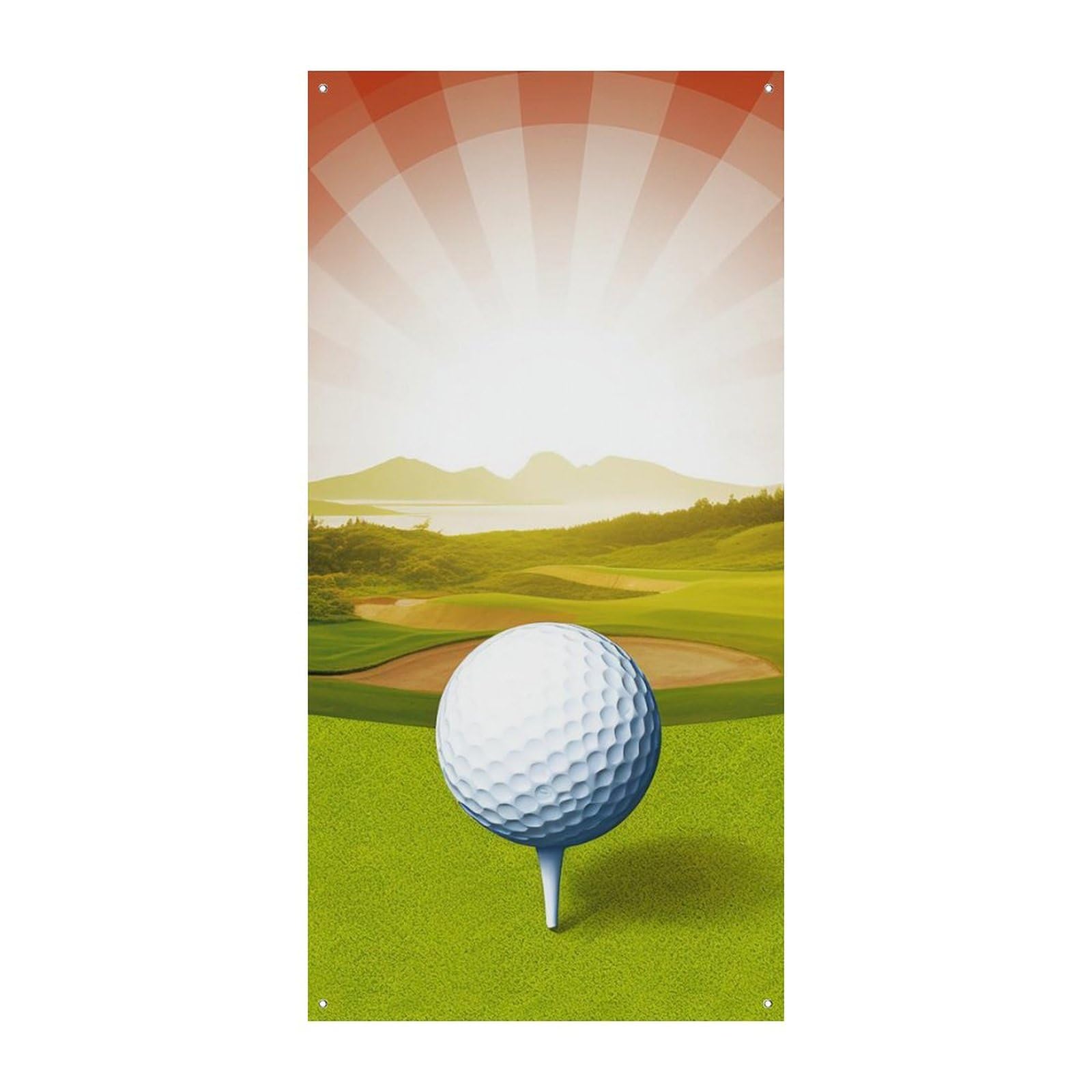 Golf Sport Door Cover Funny Door Sign Banner Front Door Decoration House Decoration Party Winter Birthday Decor Holiday Home Kitchen Banner Supplies