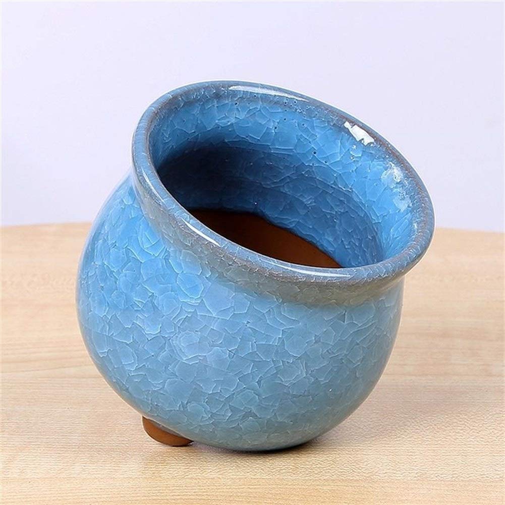 Pentole Pianta 2pcs Vasi di fiori Macetas creativo durevole ceramica carnoso fiore decorativo Vaso da fiori vasi di piante Pentole for la casa Ufficio Giardino Per tutte le piante da casa, i fiori, le