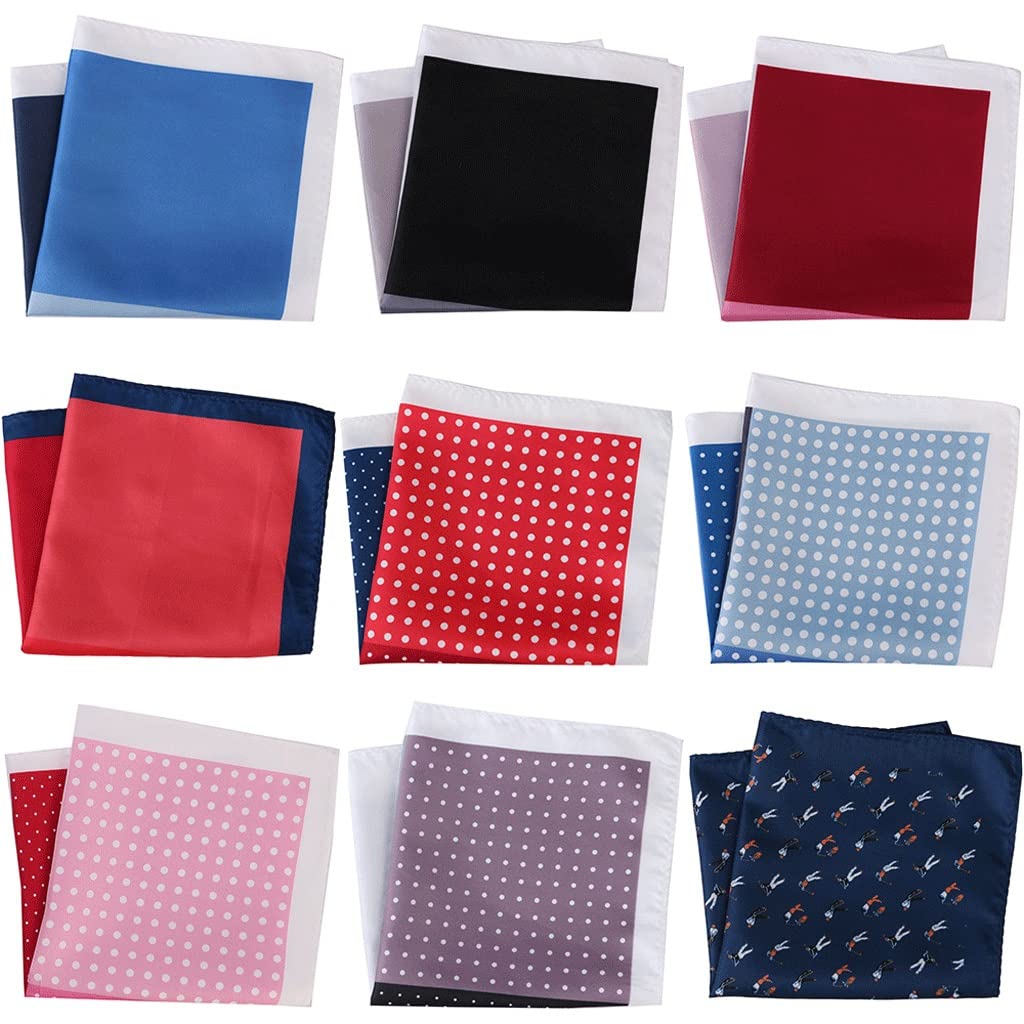 Męskie poszetki, Garnitury Chusteczki kieszonkowe 25cm*84cm Męskie chusteczki do nosa Kratka Moda Ręcznik na klatkę piersiową Chusteczka
