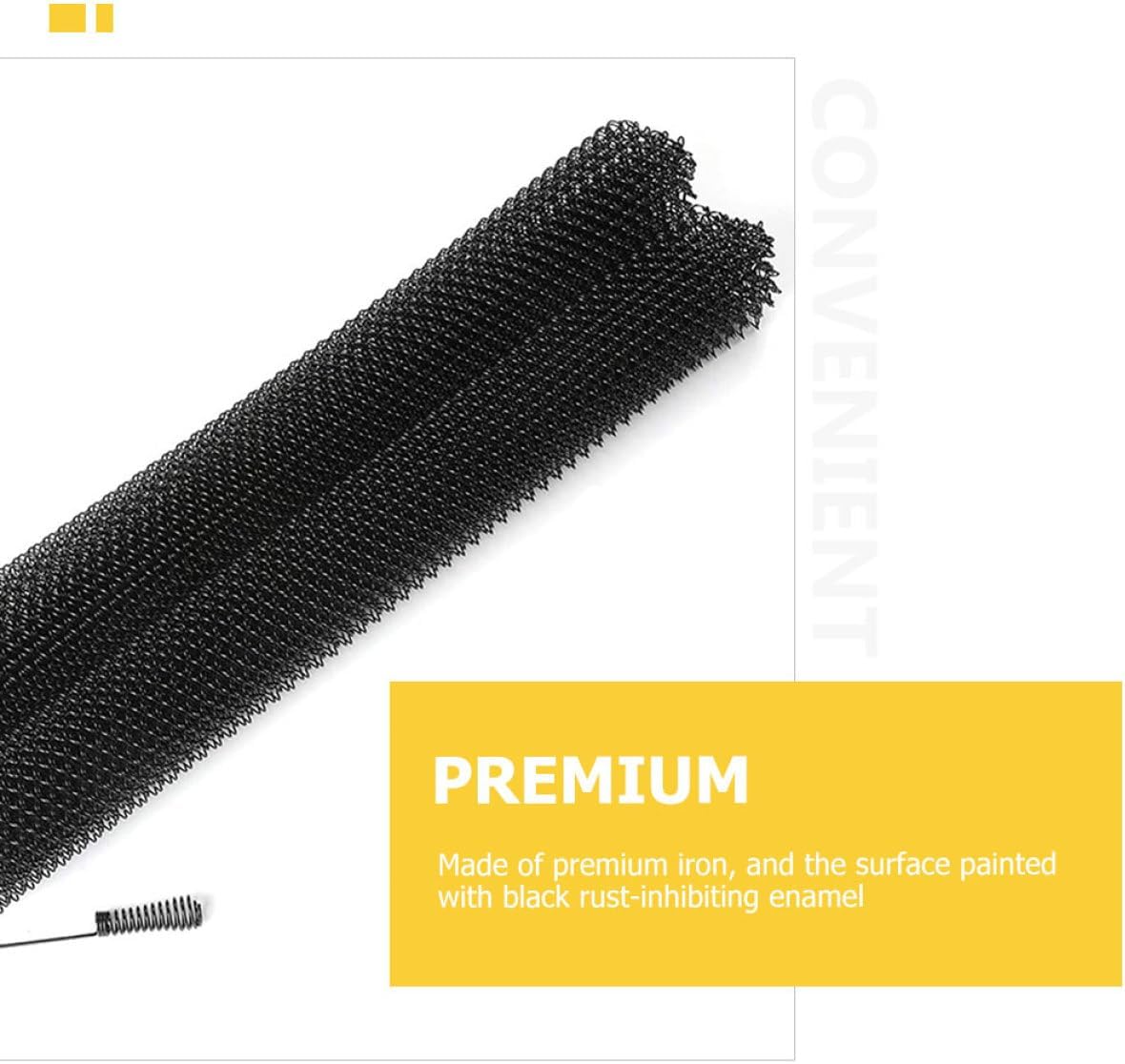 2pcs Fireplace Mesh Screen Curtains Fireproof Panels for Fireplace Protection Xin Easy to Install Versatile Fire Safety