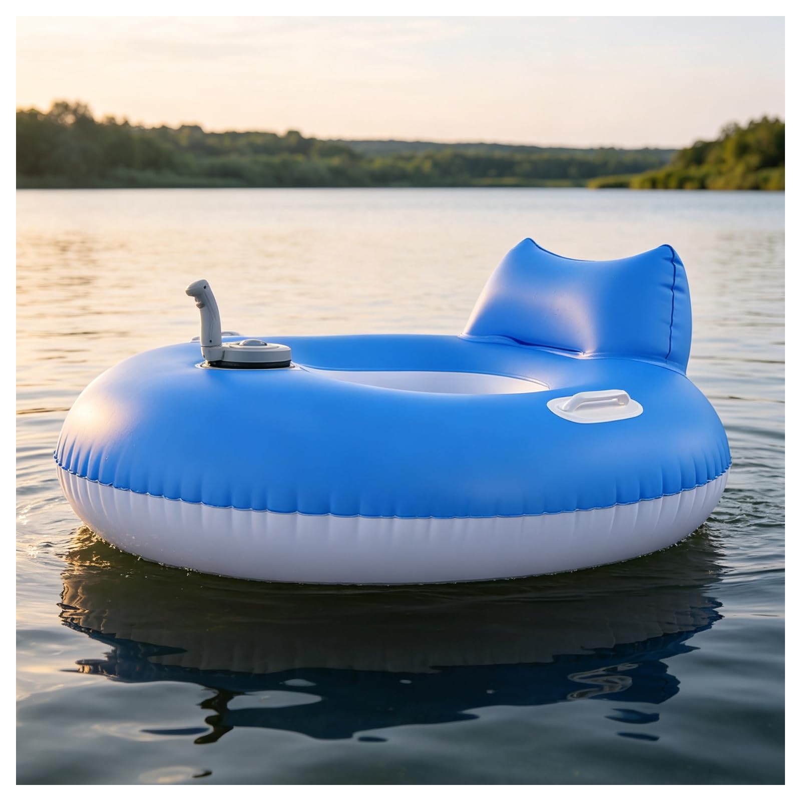 River Floats for Adults – Motorised Inflatable Pool Lounger Float Circle