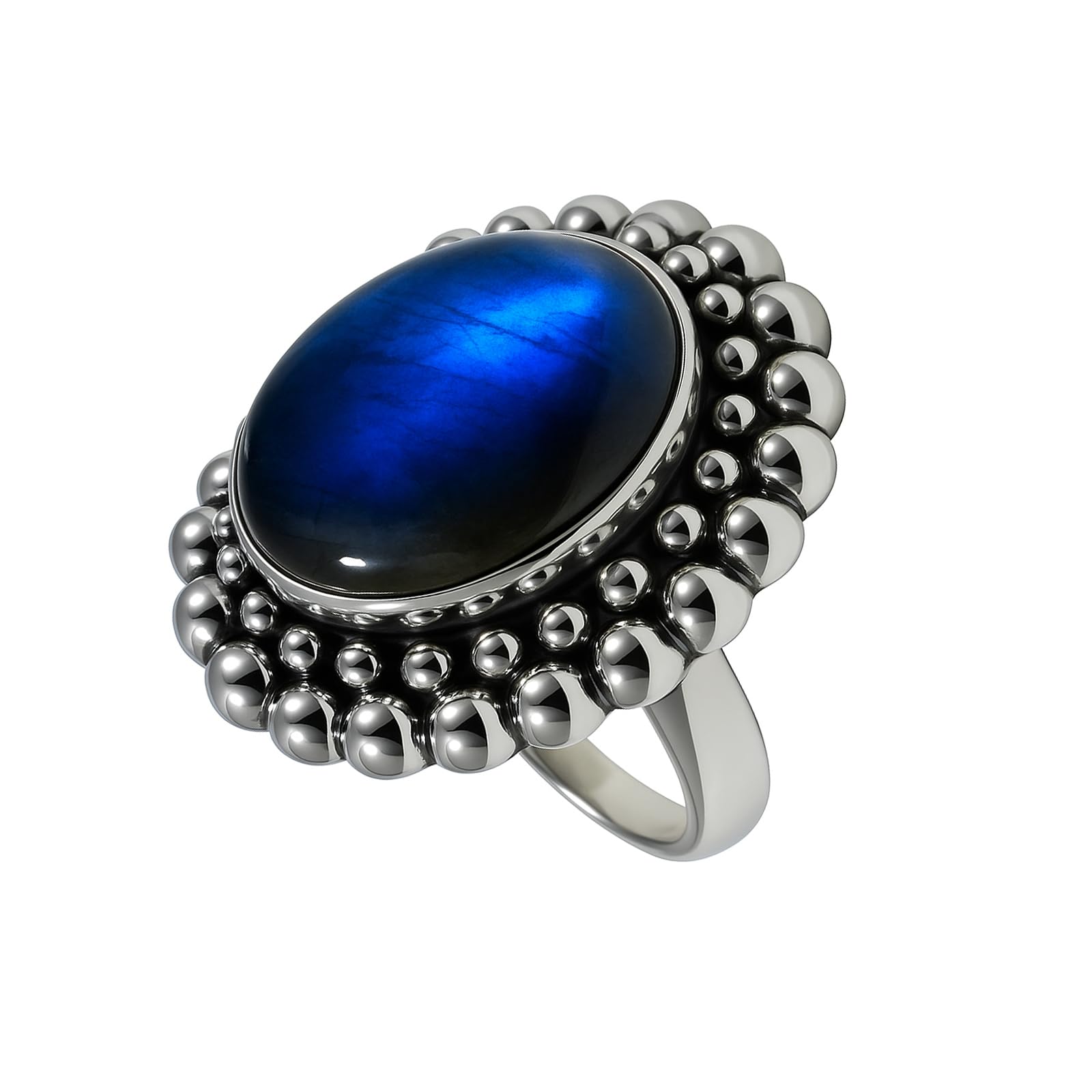 Handgemacht schmuck einzigartige mode edelstein einzigartig ring für frauen männer 925 sterling silber labradorit tribal fein gypsy zigeuner ethnischen ring