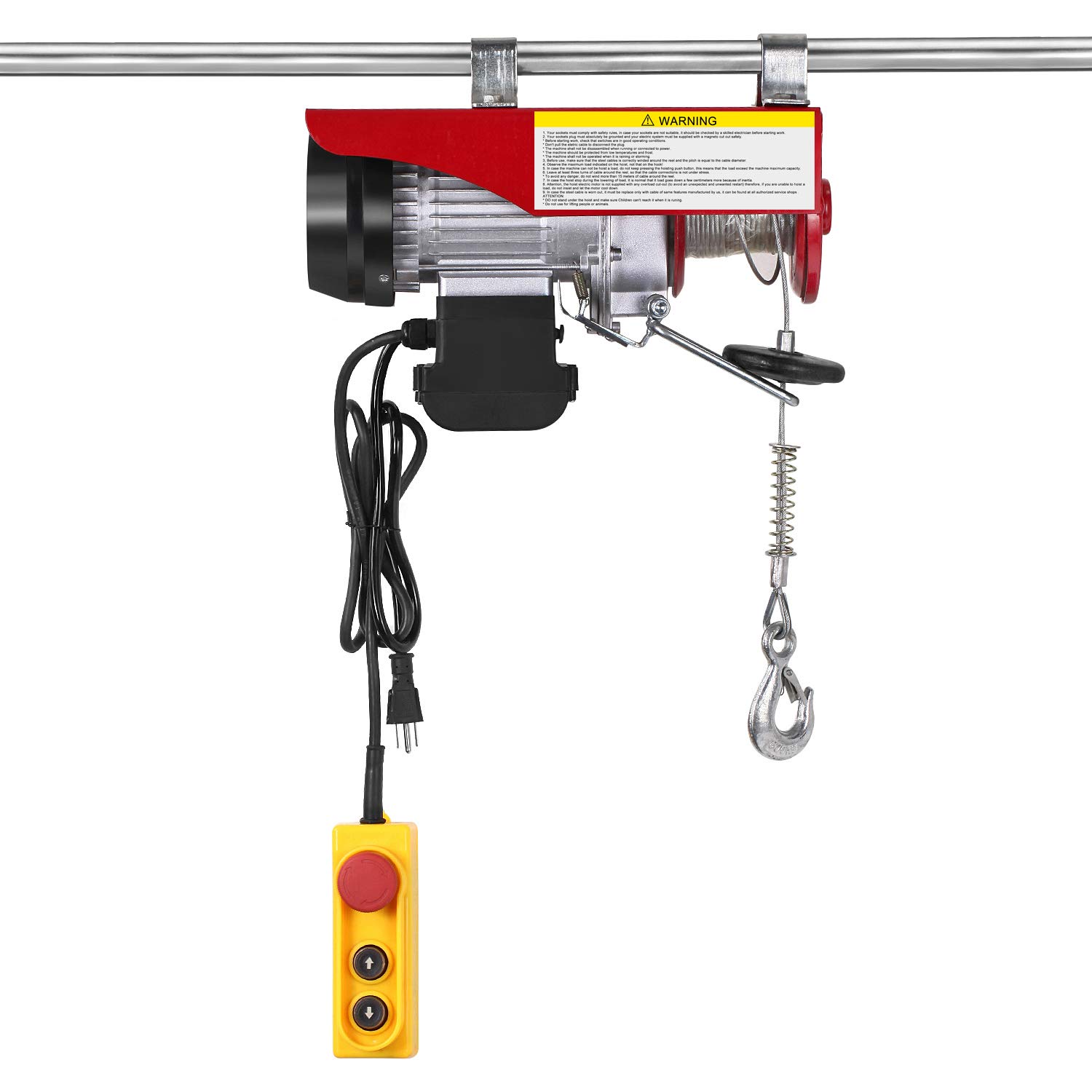 Buy LIMICAR 2200LBS Hoist, Remote Control Pulley System Engine Hoist