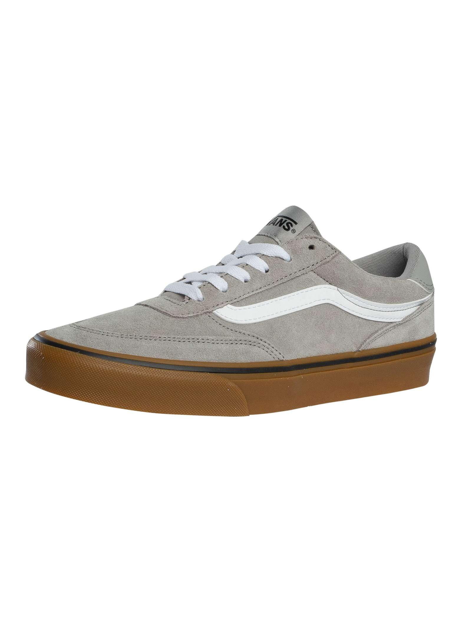 Vans Uomo Scarpe da Ginnastica in Tela Brooklyn, Black/Gum