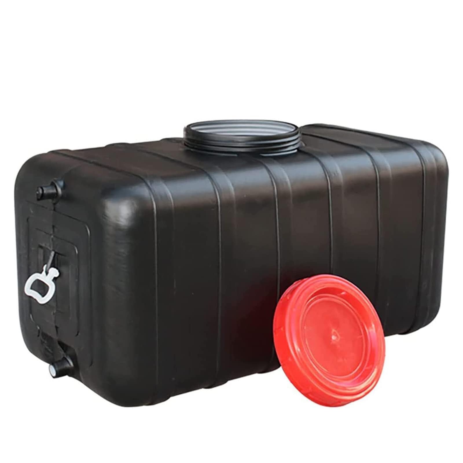 Contenedor de agua para exteriores de grado alimenticio con grifo, tanque de agua de plástico para almacenamiento de agua purificada, ideal para camping, senderismo y uso de emergencia