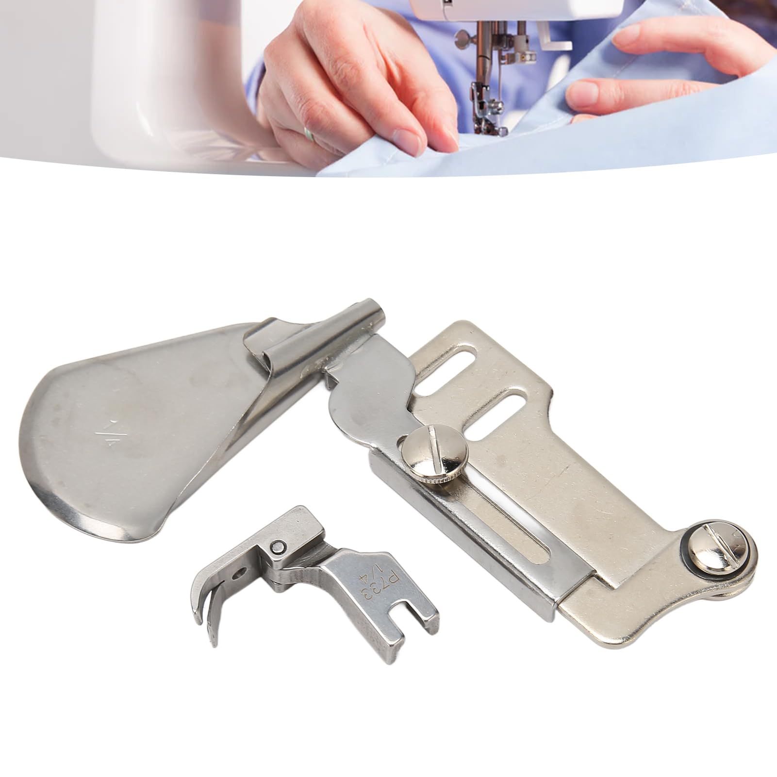 Classeur pour machine à coudre en acier inoxydable pour réussir tous vos biais de napperons