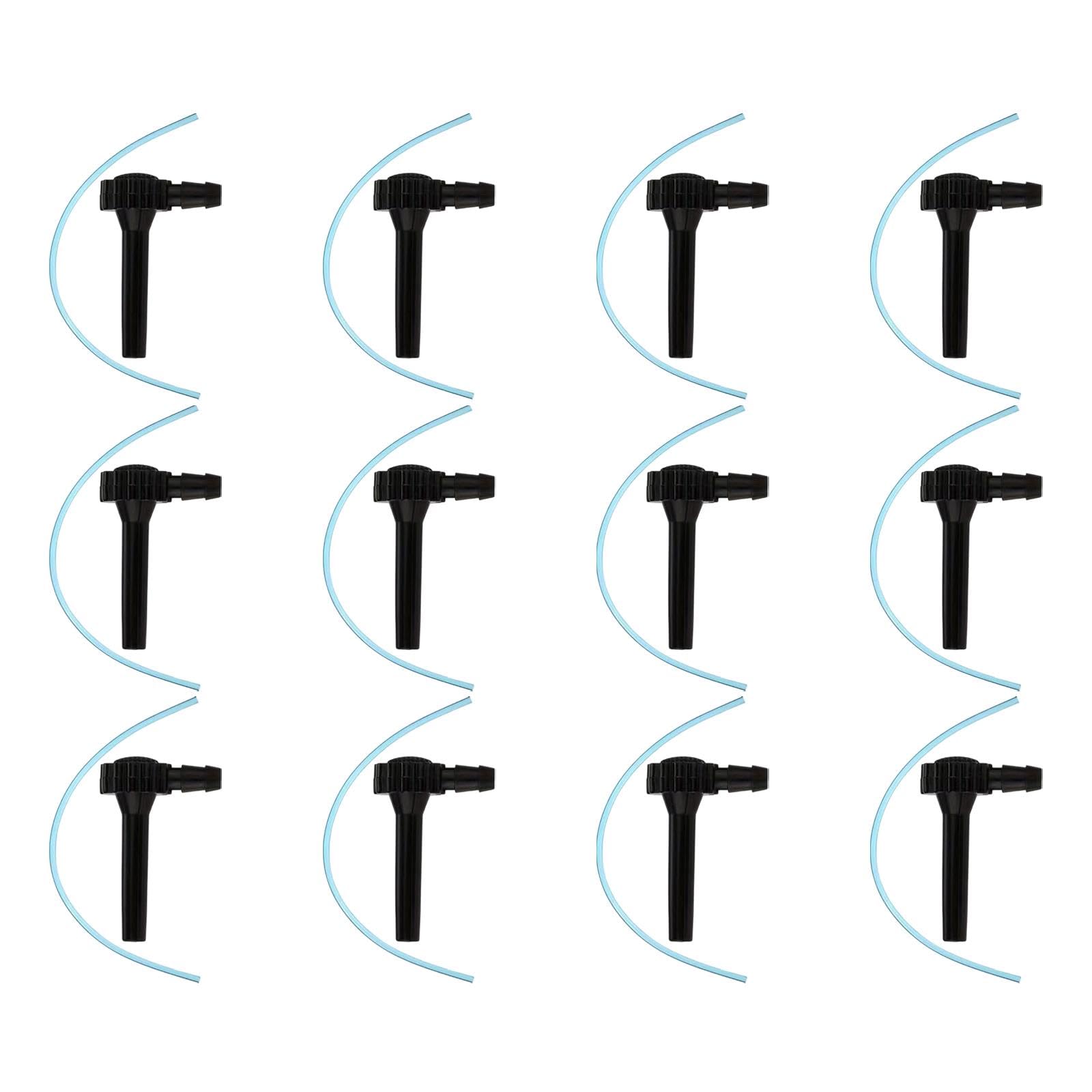 Complete 12pc Maple Tree Fluid Gathering Equipment with Robust Spouts and Adjustable Hoses for Homemade Sweetener Production Seasonal Maple Tools
