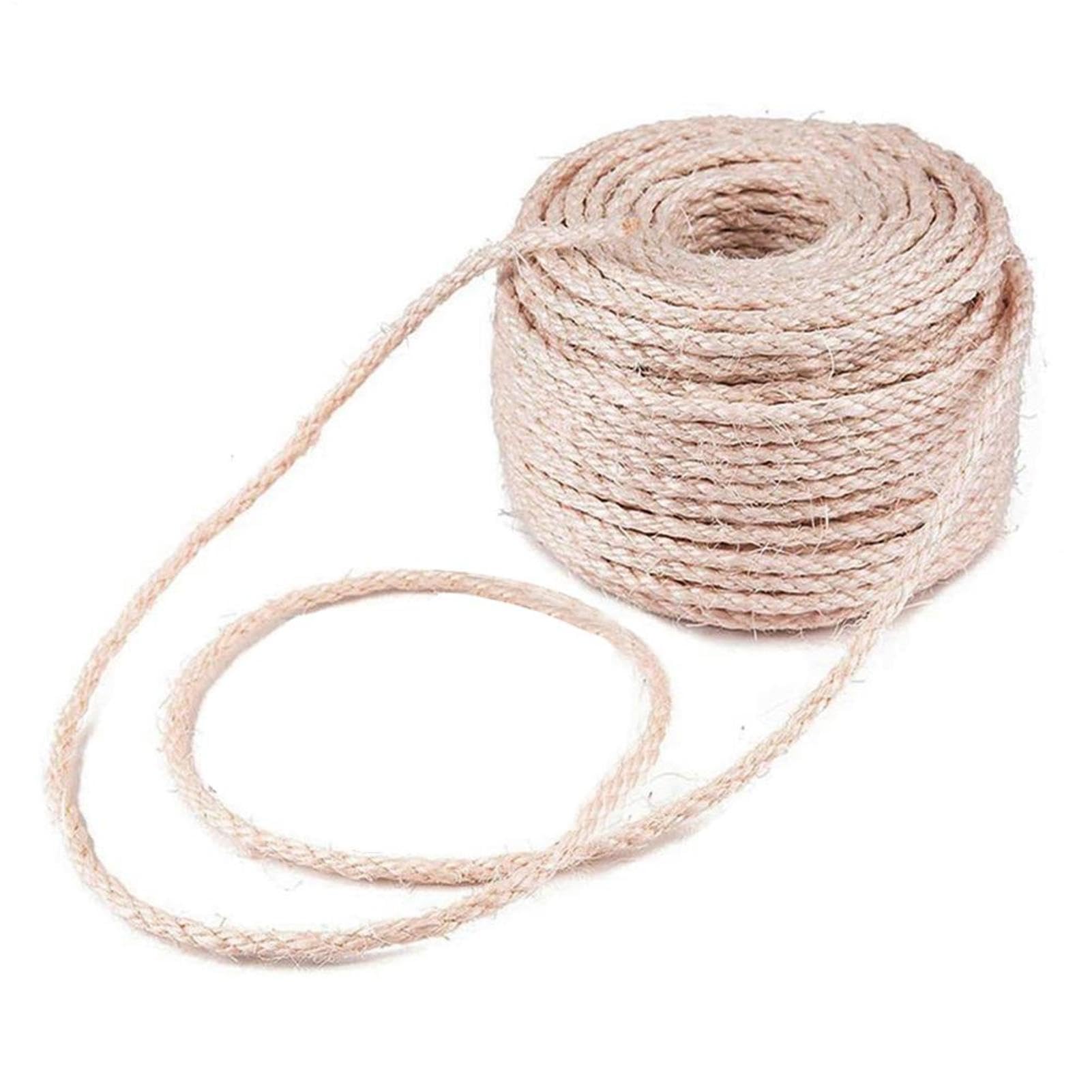 Sisal Cat Tree Rope – Natural Replacement Scratching Cord, Strong And