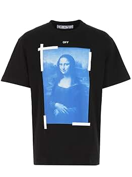 【希少】 OFF-WHITE モナリザ長袖カットソー Mサイズ（XL相当） 希少】 OFF-WHITE モナリザ長袖カットソー Mサイズ（XL相当