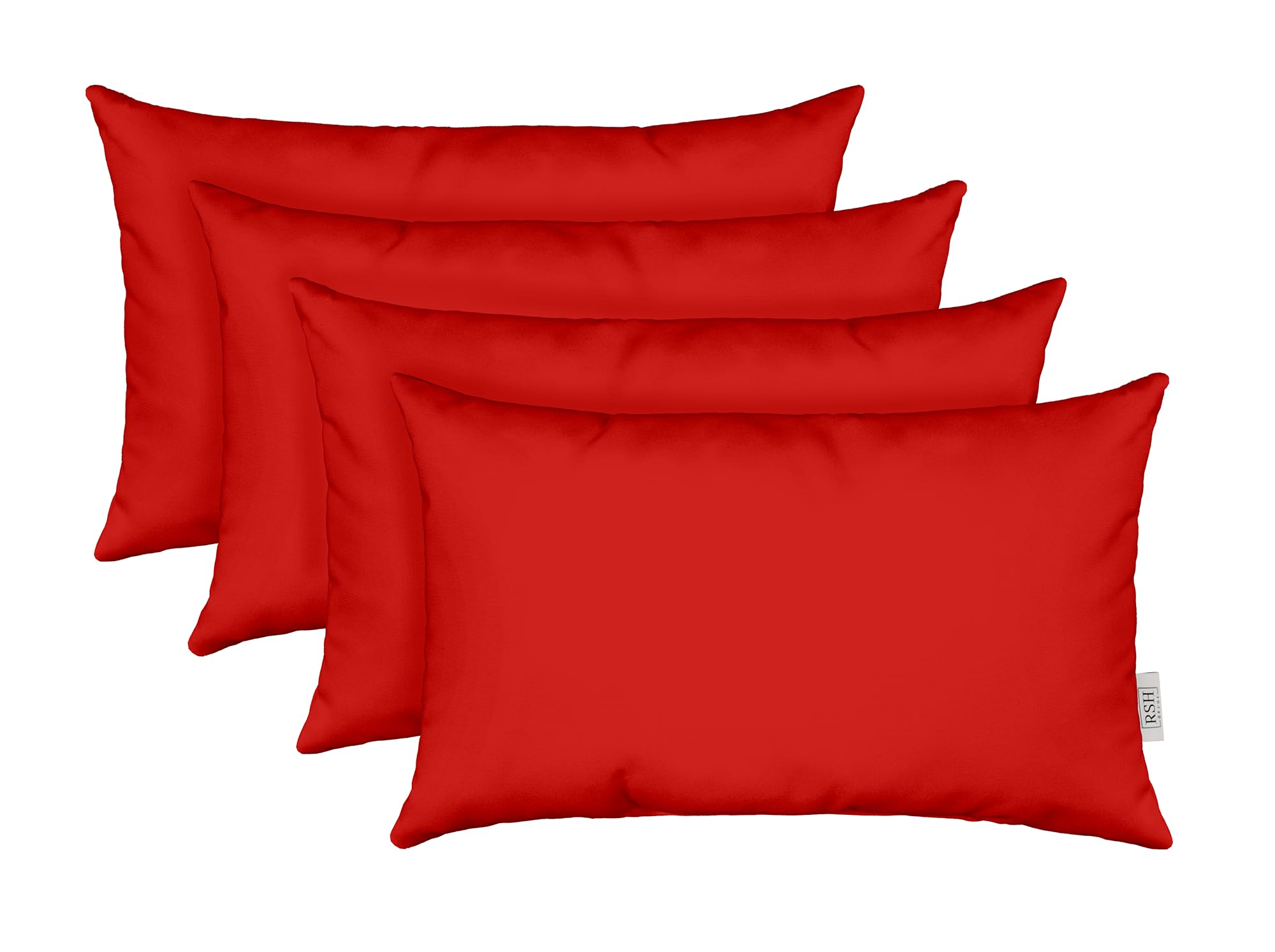 RSH DECOR: Lumbar Throw Pillows Set of 4 | 20” x 12