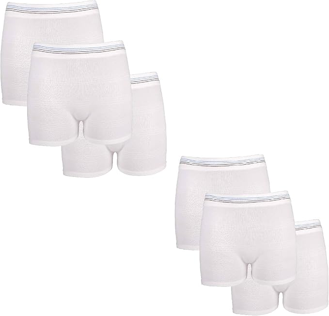 SM SunniMix 6x Unisex Washable Underwear for Incontinence Support