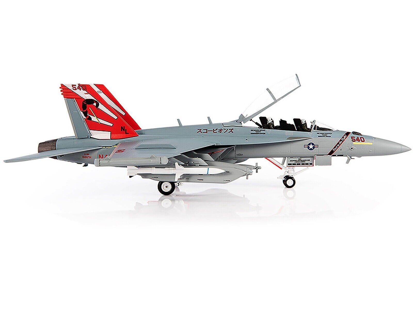 Amazon.com: Boeing EA-18G Growler Aircraft VAQ-132 Scorpions