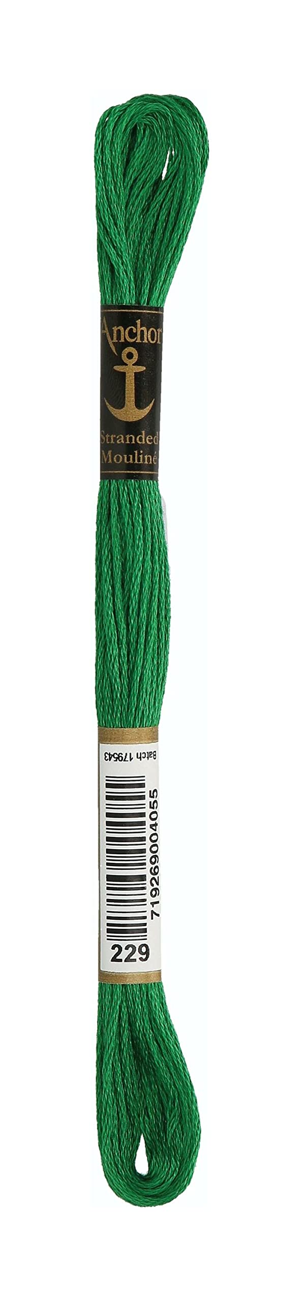 Anchor Six Strand Embroidery Floss 8.75 Yards-Emerald Dark 12 per box