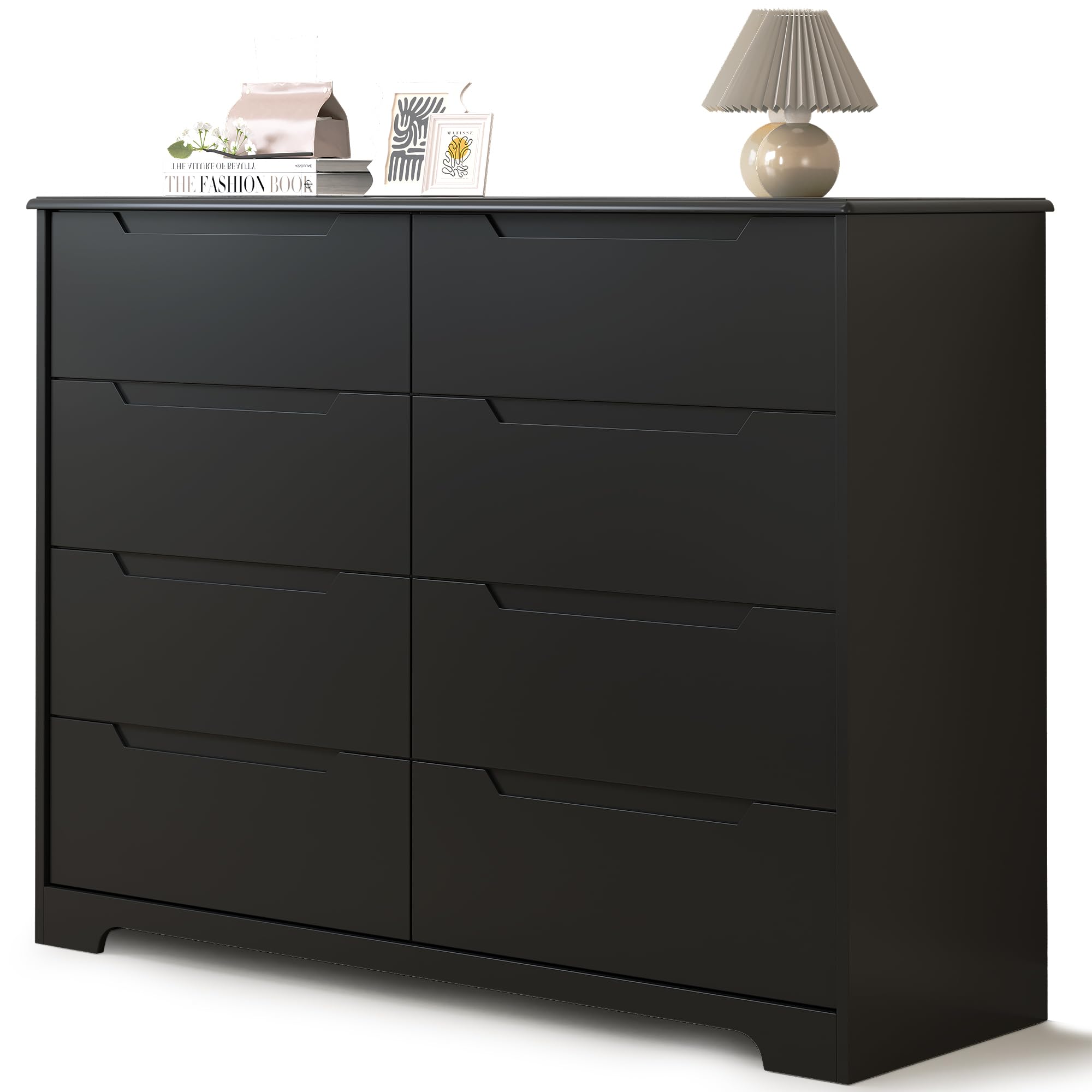 Gizoon 8 Drawer Dresser in a bedroom setting