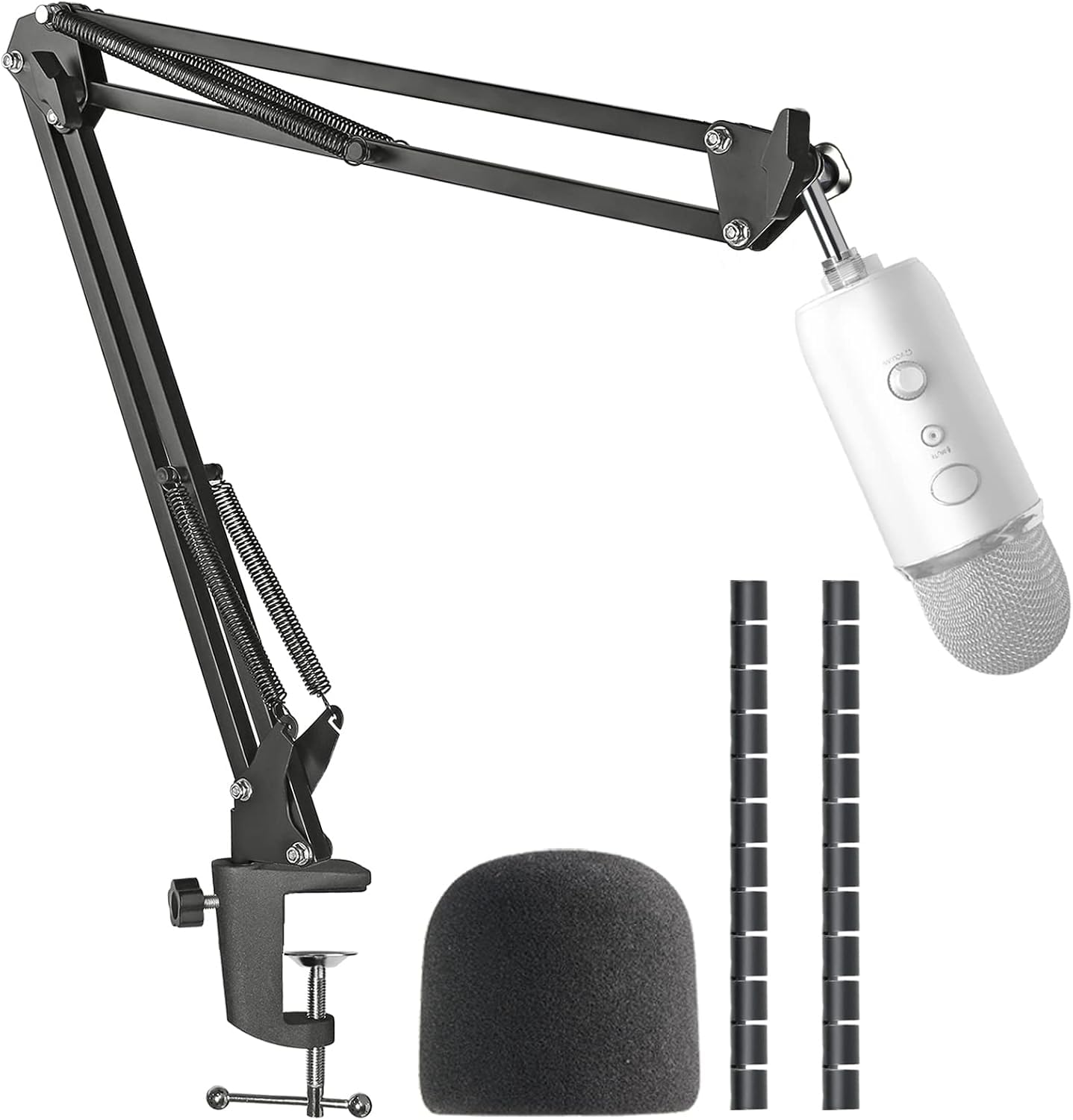 Blue Yeti X BM600X + アーム + ポップフィルター Amazon.com: SUNMON Blue Yeti Microphone Boom Arm Stand with