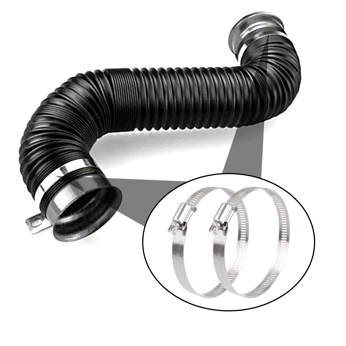 Ideal 3 In. - 4 In. 67 All Stainless Steel Hose Clamp - Foto 5