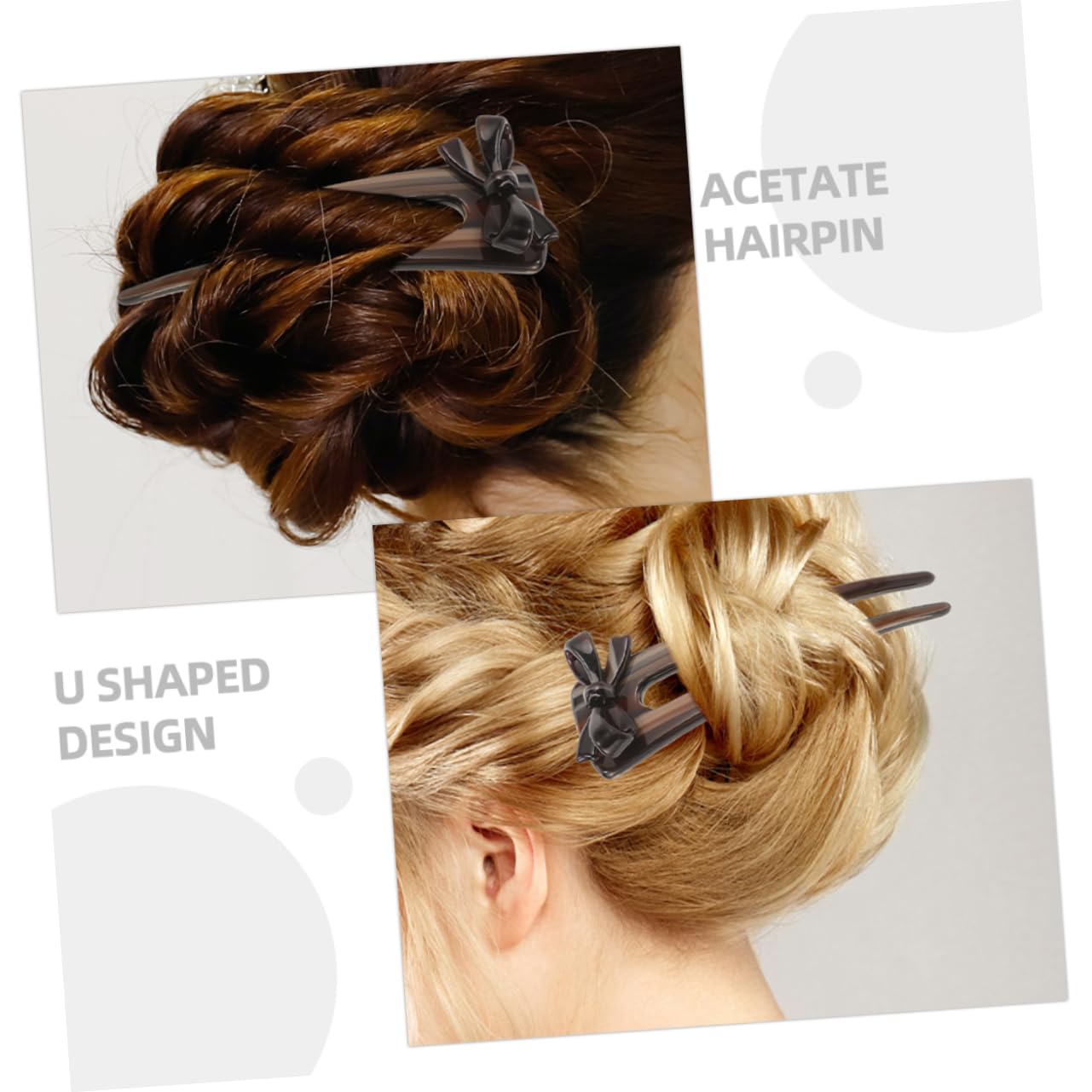 Didiseaon 10pezzi Fermagli Per Vintage Accessori Per Acconciature Per Chignon e Lunghi -shaped e Comfort