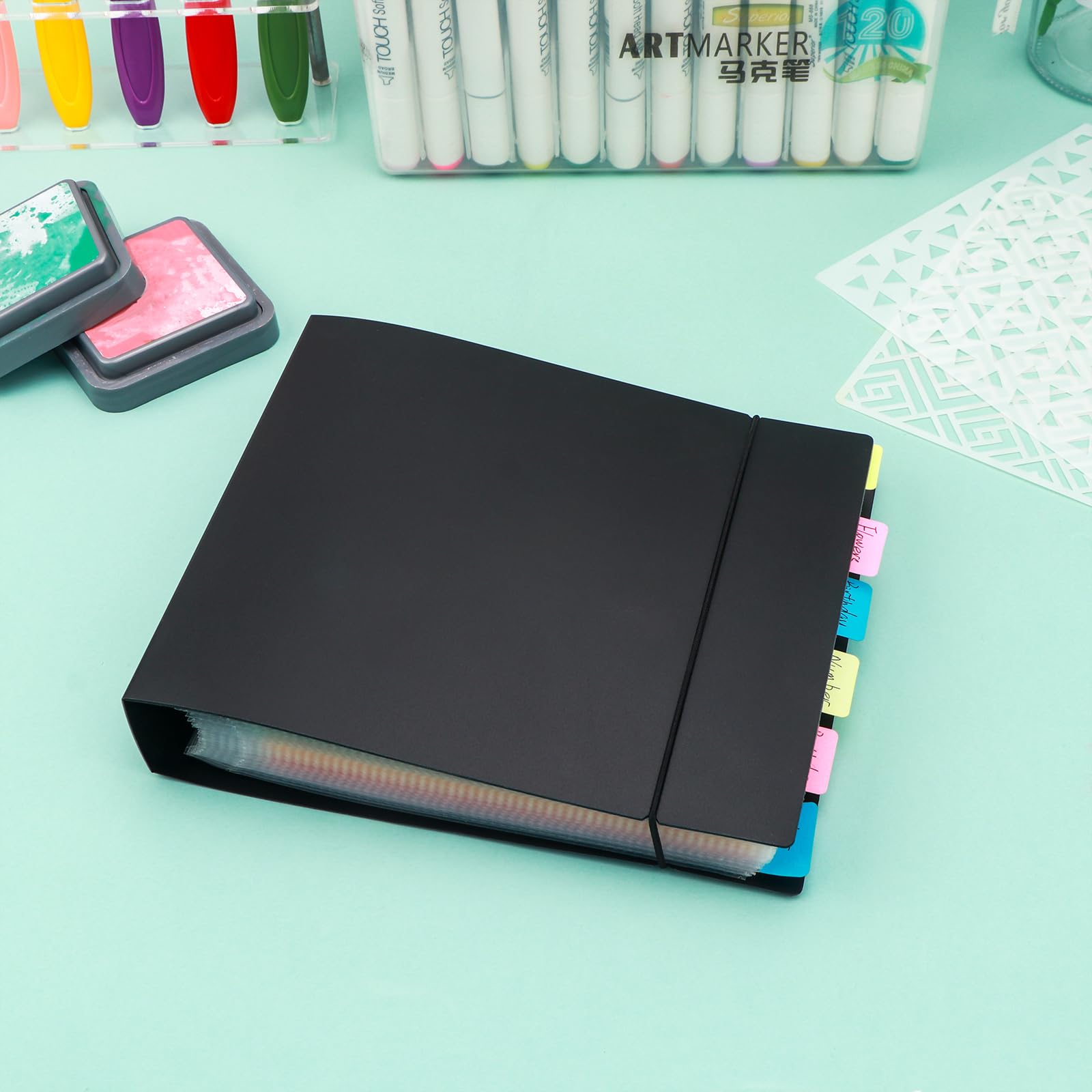Raccoglitore Per Stencil Per Biscotti, Fustelle E Timbri Organizer Per