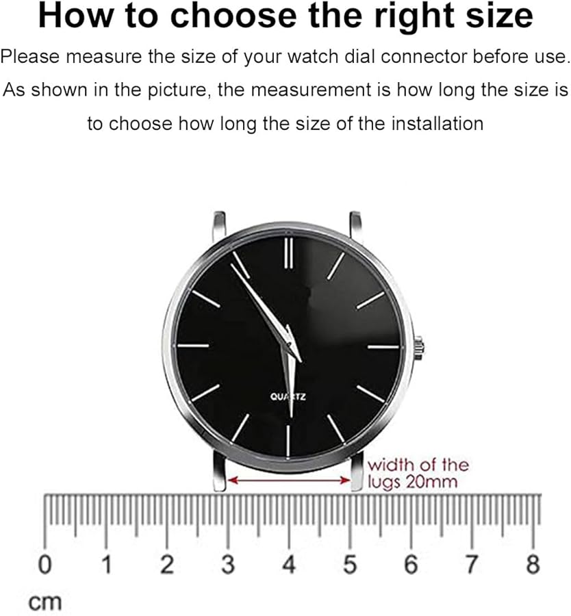 360 Barre A Molla Per Cinturini Orologio - 18 Dimensioni Da 8-25mm, Con Strumenti Di Riparazione - Foto 8