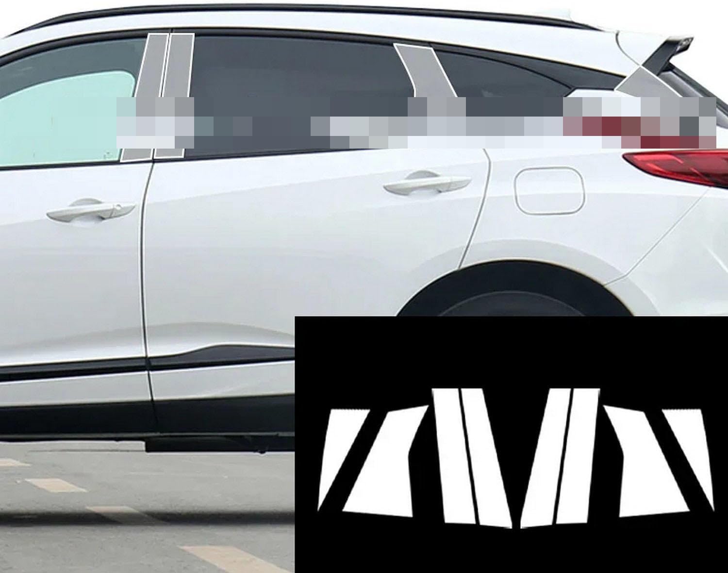 Car Exterior B C Window Pillar PPF Protection Film Anti Scratch Scratch TPU Film ，for Acura RDX 2019-2024
